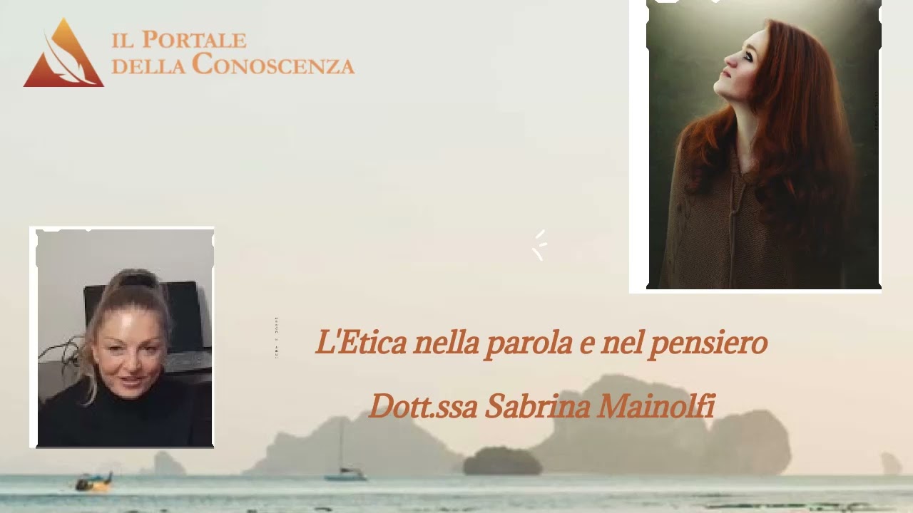L'Etica nel pensiero e nella parola