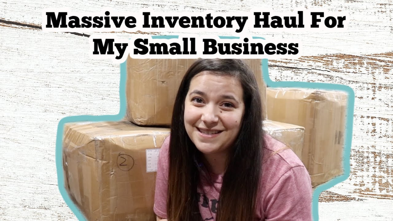 Huge Inventory Haul For My Small Business and Etsy Shop / AJ Blanks Haul For My Embroidery Business