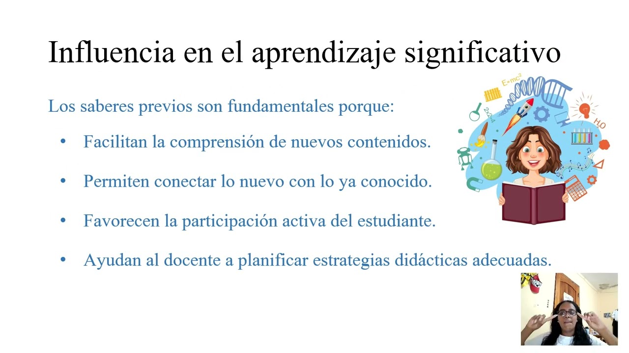 La importancia de los saberes previos en el proceso de enseñanza-aprendizaje. UEA