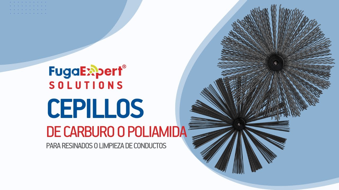 Cepillos carburo y poliamida