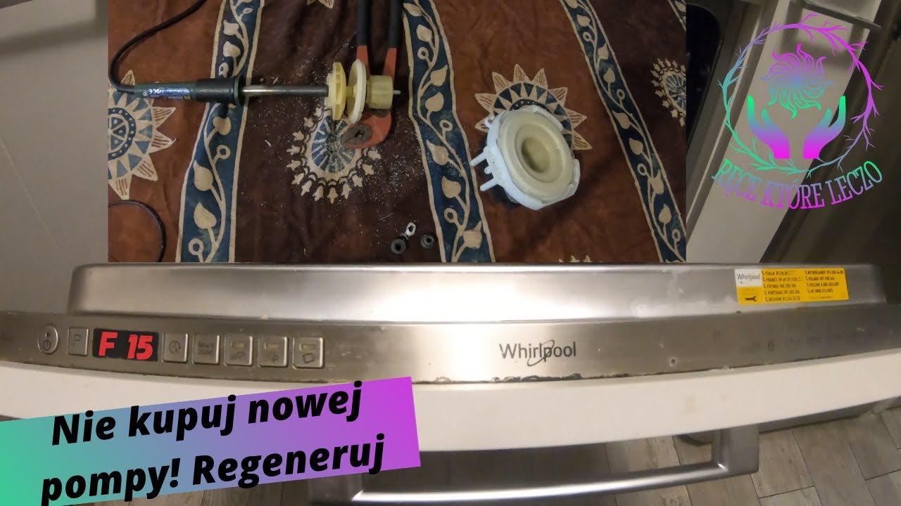 Błąd F15 w zmywarce Whirlpool 🧐 Regeneracja pompy