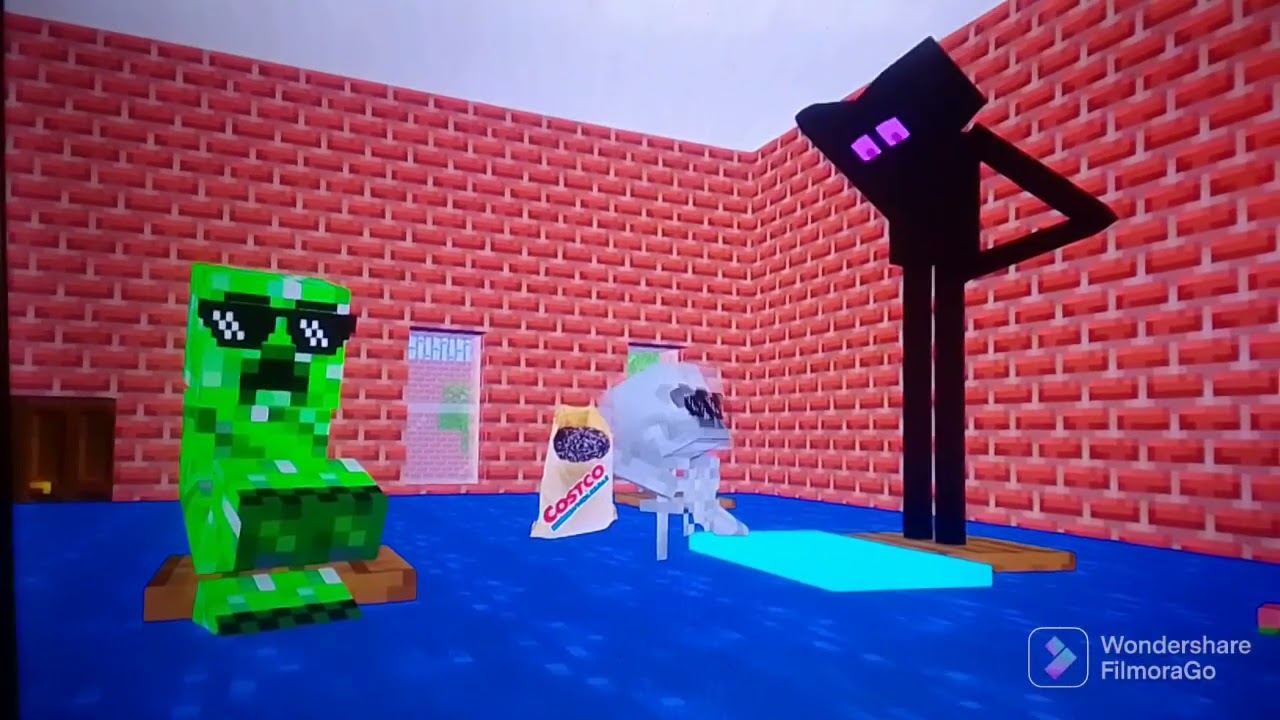 Monster School: You can't swim use this flotation device