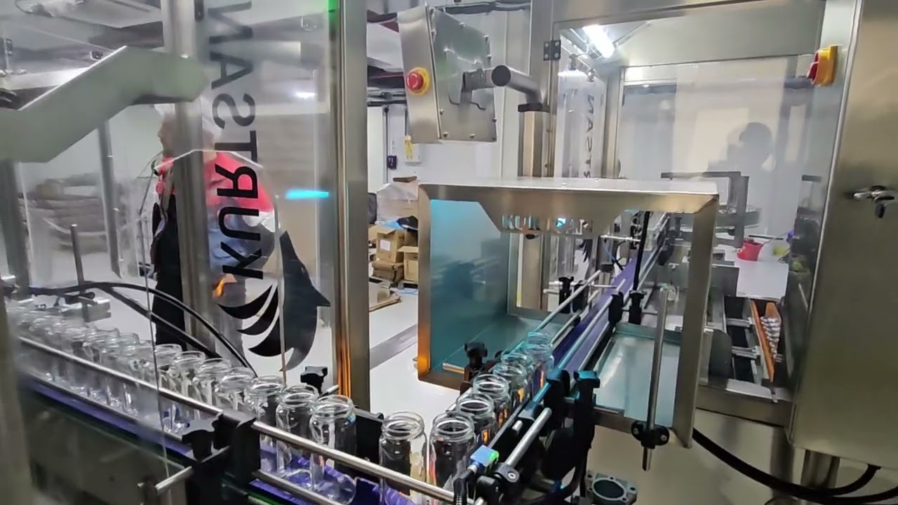 Pekmez ve Hindistan Cevizi  Yağı Dolum Makinesi | Otomatik Gıda Dolum Hattı