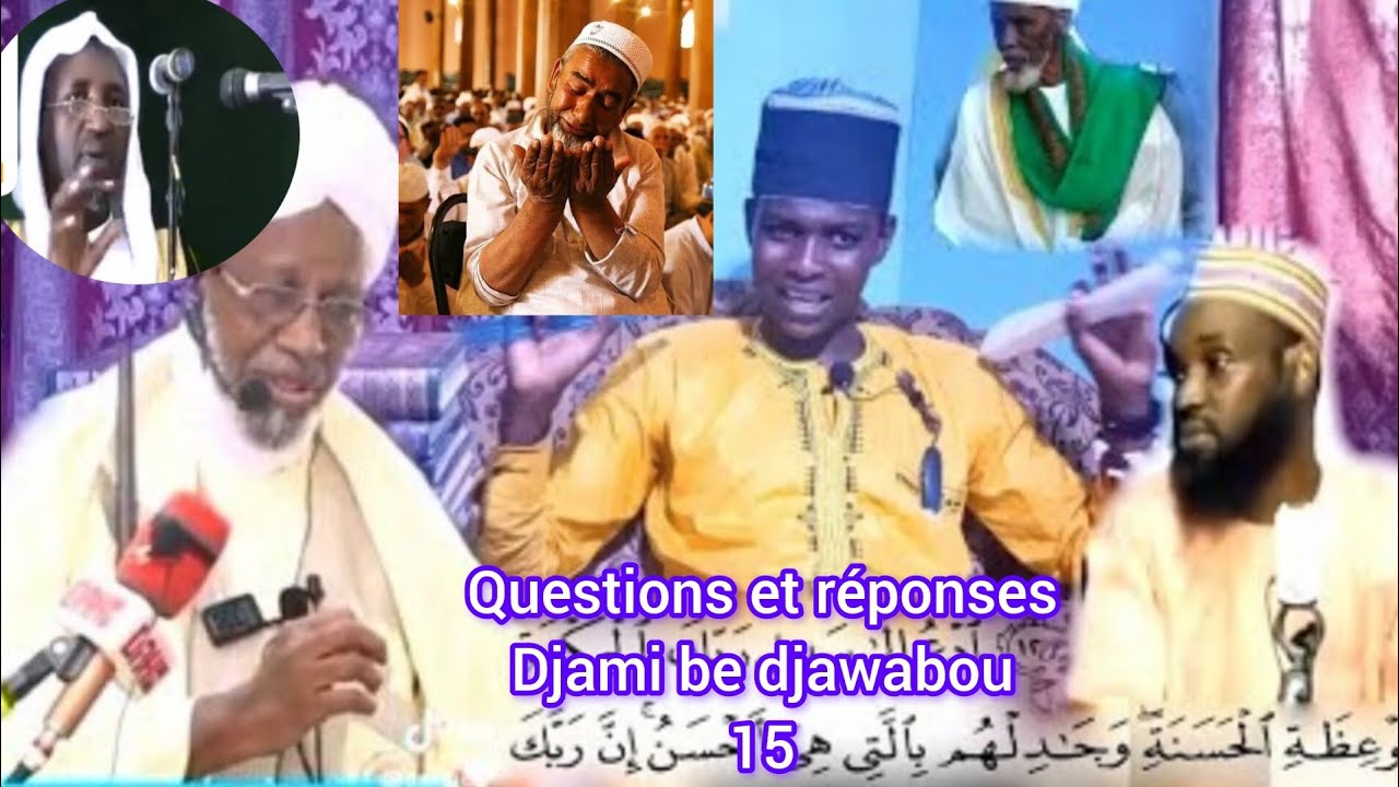 Questions et réponses Djami be djawabou 15 par oumar haman saïd #peulh #fulfulde #foulard. 