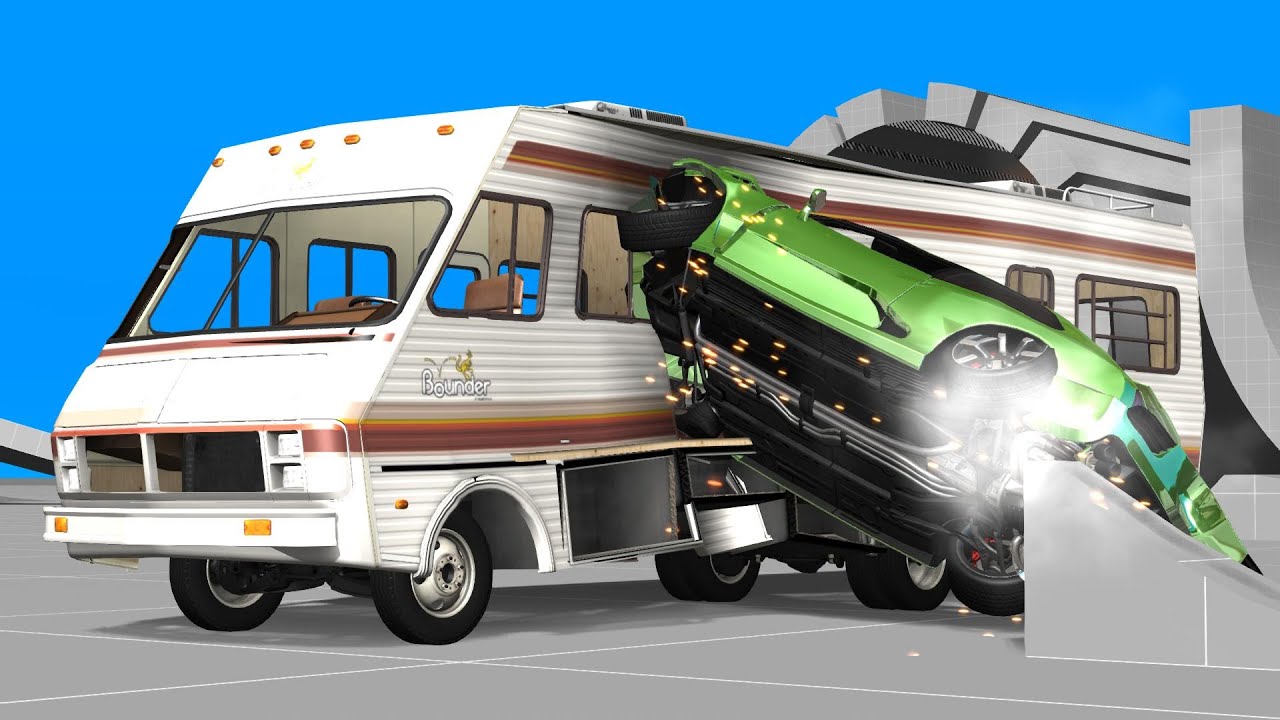 Car Crashes Compilation - BeamNG DRIVE - HD 60 FPS EP12