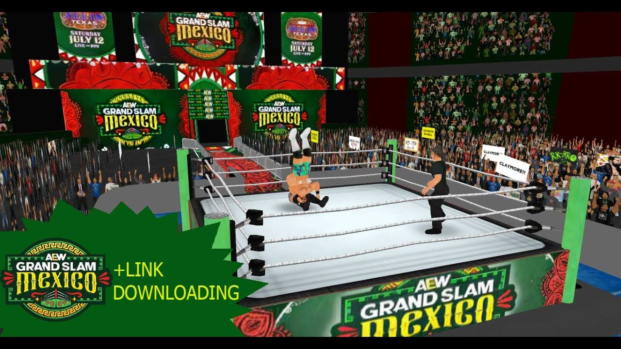 WR3D AEW GRAND SLAM MEXICO 2025 ARENA