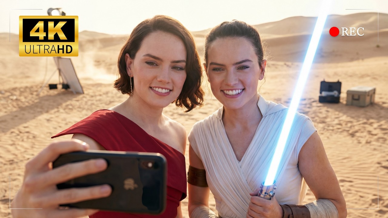 STAR WARS: Then vs Now (2026) — Cast Meets Their Past (AI 4K)