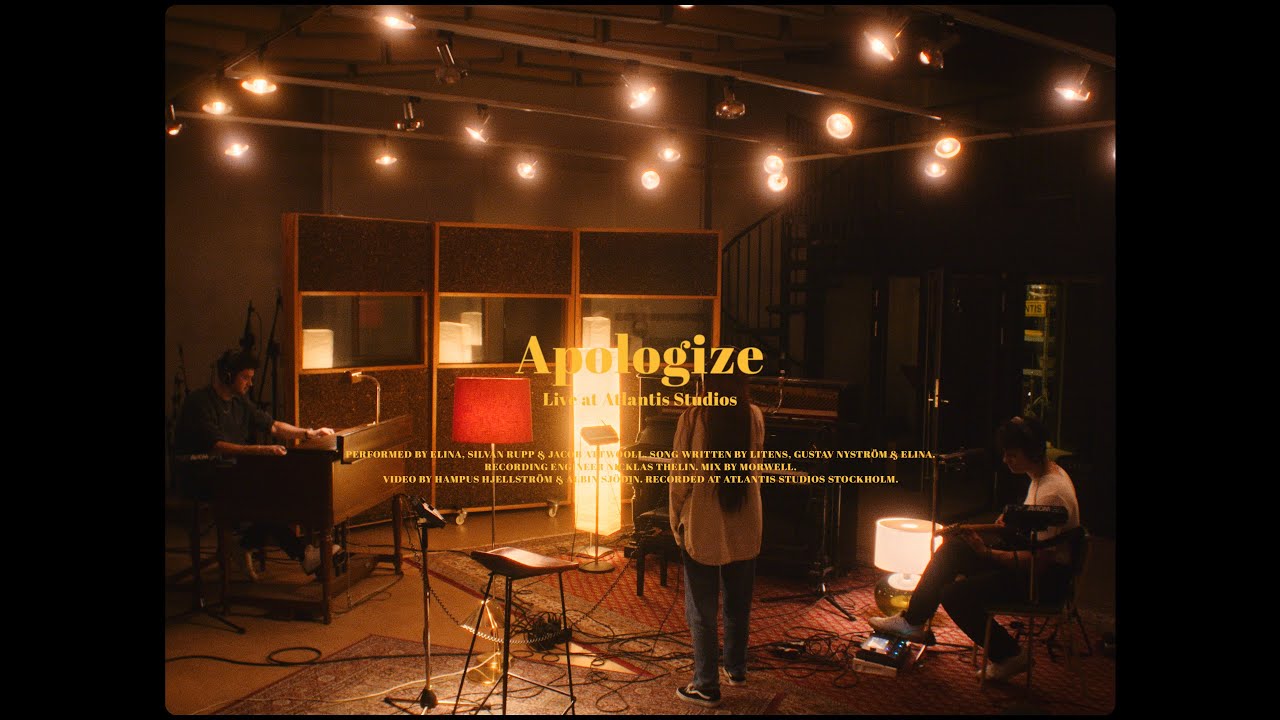 Elina - Apologize (Live at Atlantis Studios)