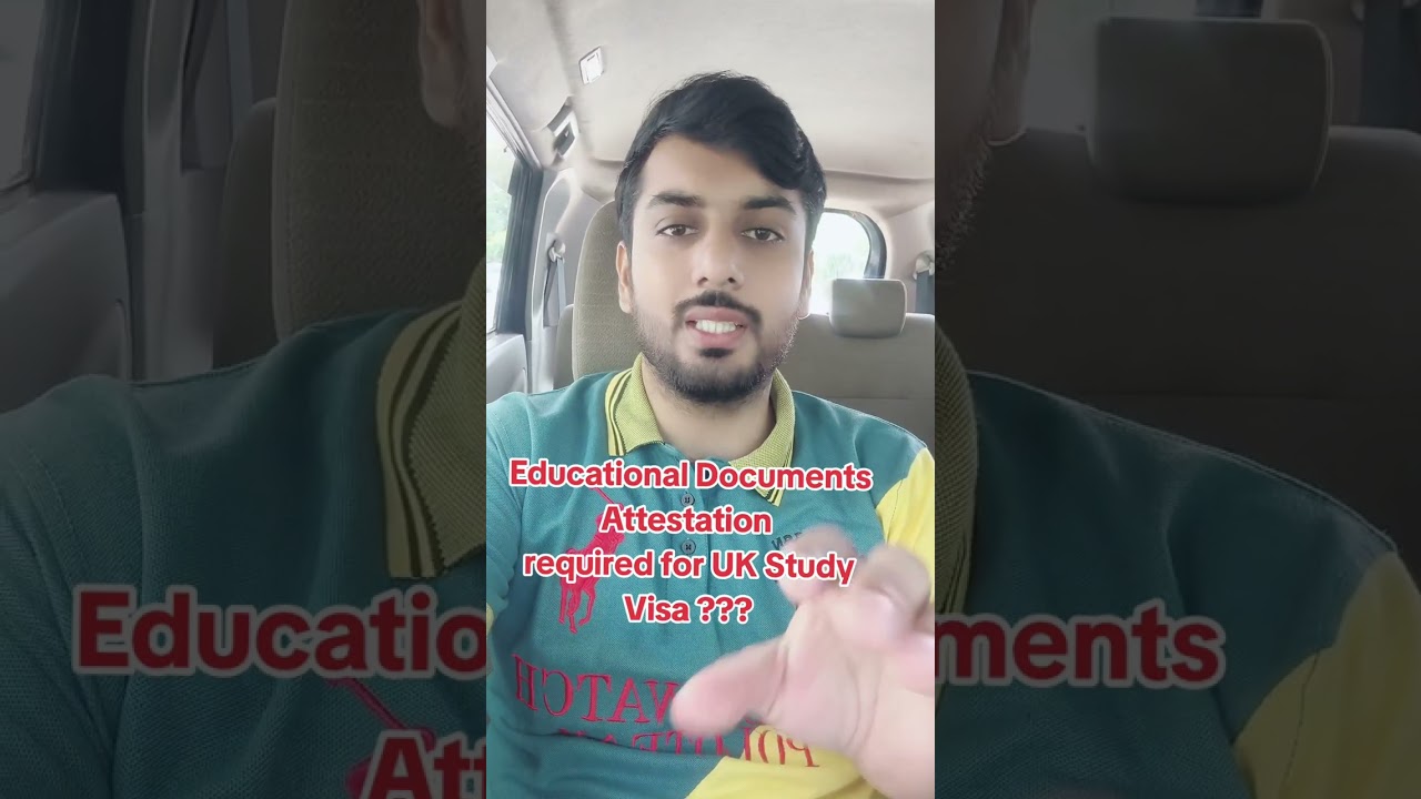 Educational Documents Attestation for UK Study Visa