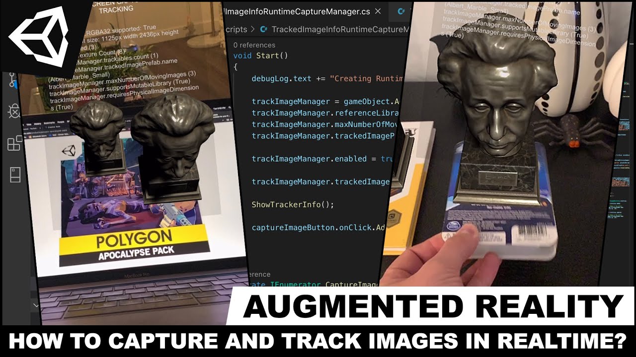Unity3d with AR Foundation -  How To Capture And Track Images In RealTime?