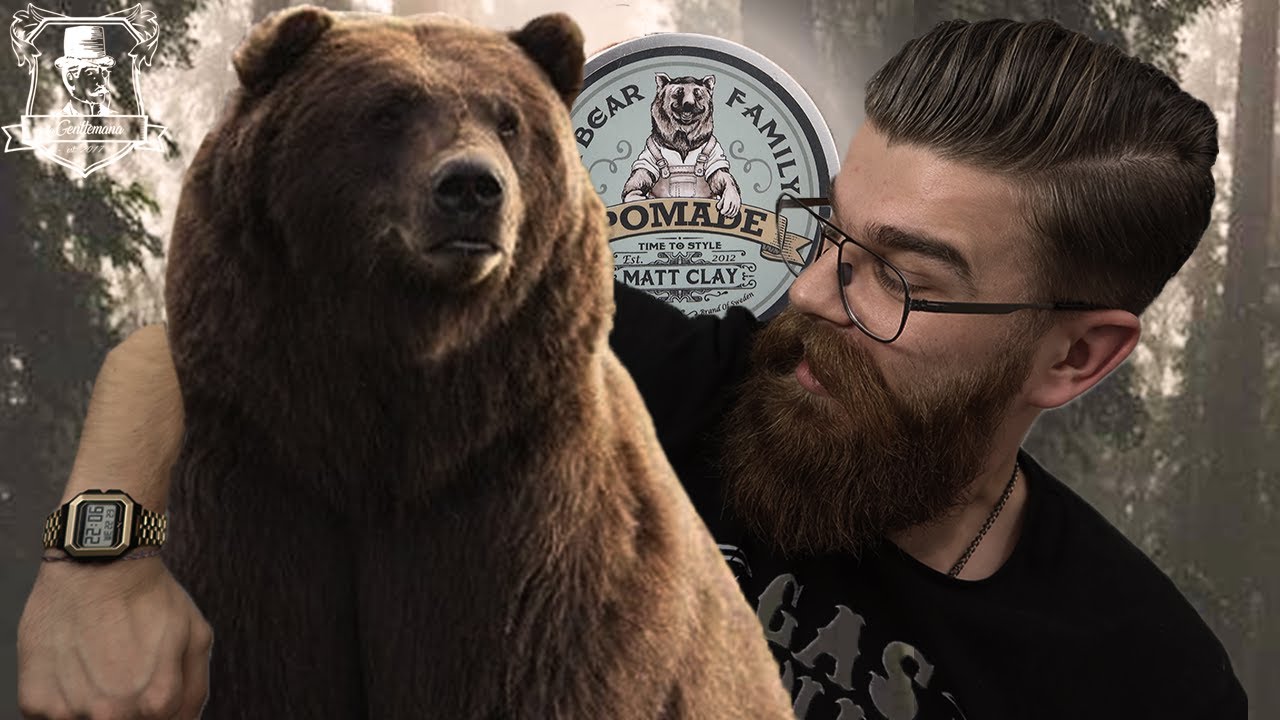 Mr Bear Family Matt Clay - pomocny MIŚ na co dzień | recenzja matowej pomady do włosów