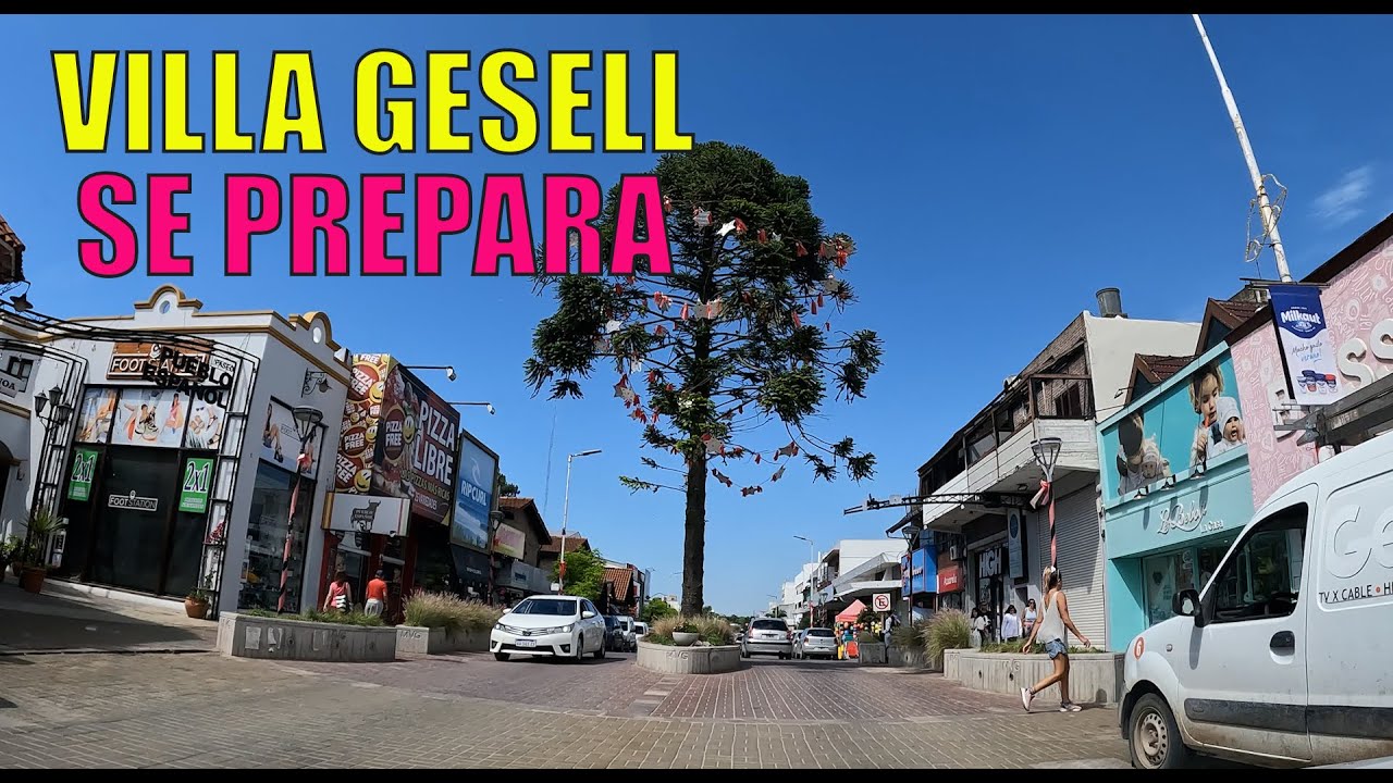 Visito Villa Gesell en Navidad, justo antes de la temporada de verano.