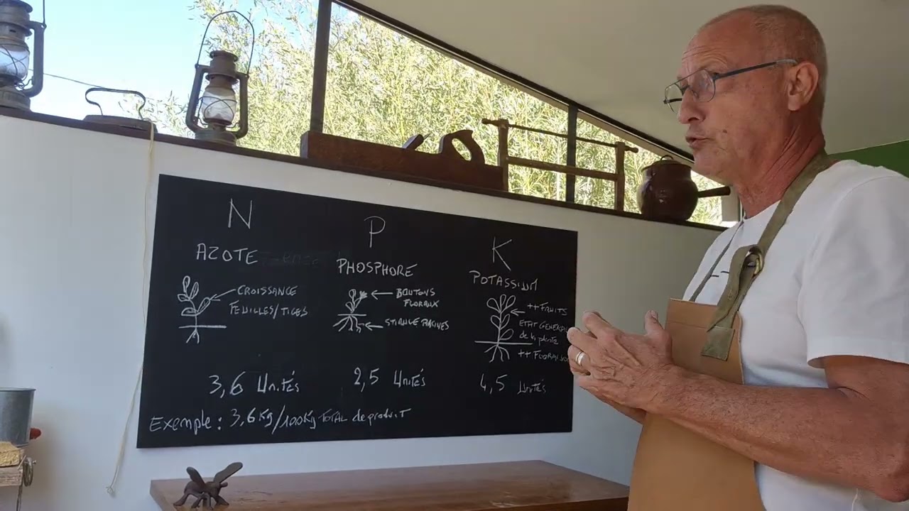 Les engrais qu'est ce que le NPK ? Parlons d'azote de phosphore et de potasse