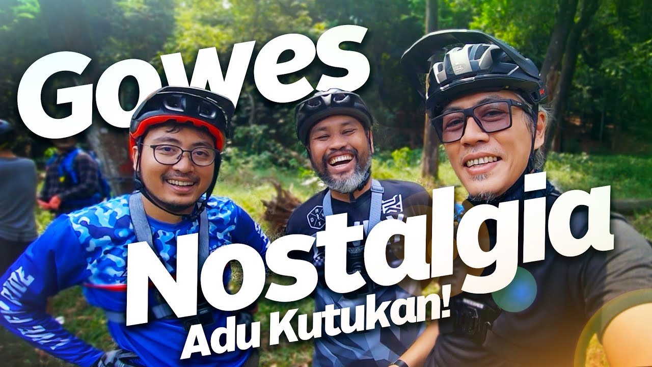Gowes Nostalgia - Mengadu Kutukan Sama @ageng.raditya di Hutan Kota! eh.. Hutan UI!
