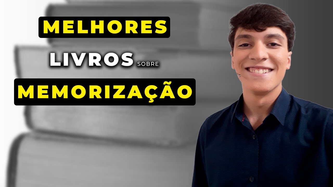 MELHORES LIVROS sobre MEMORIZAÇÃO