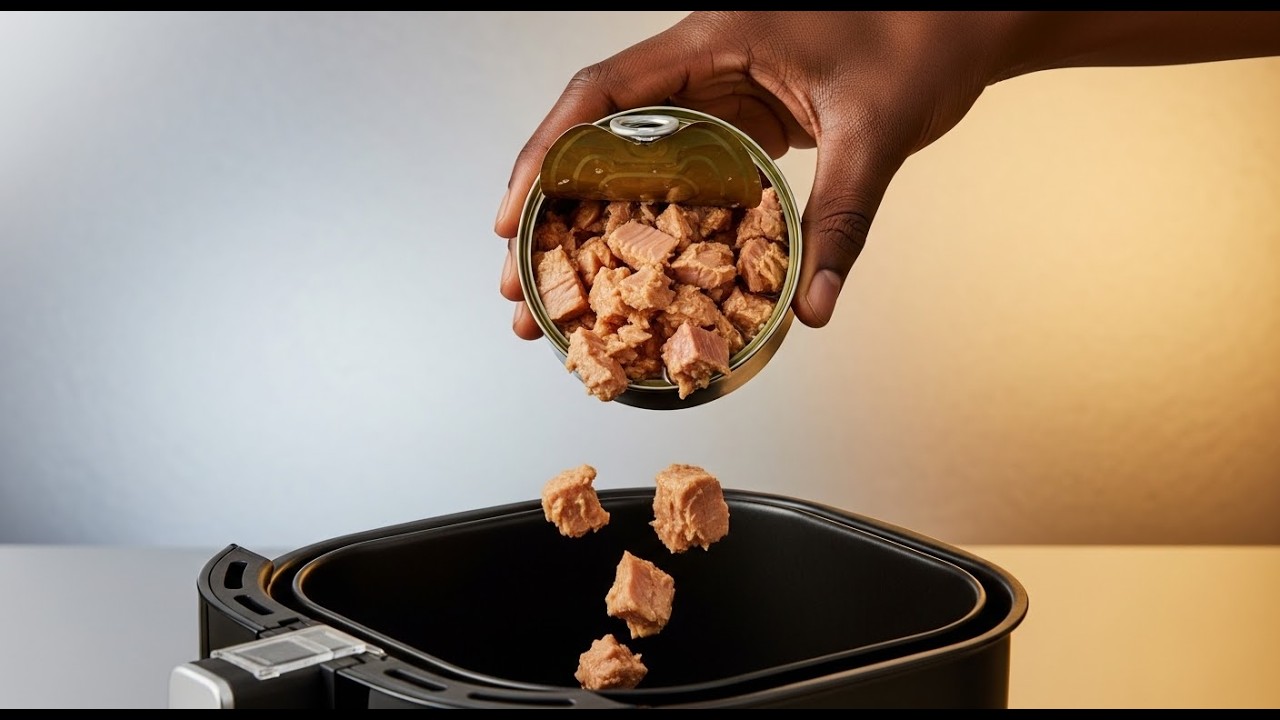 One Can of Tuna + Air Fryer = Magic!