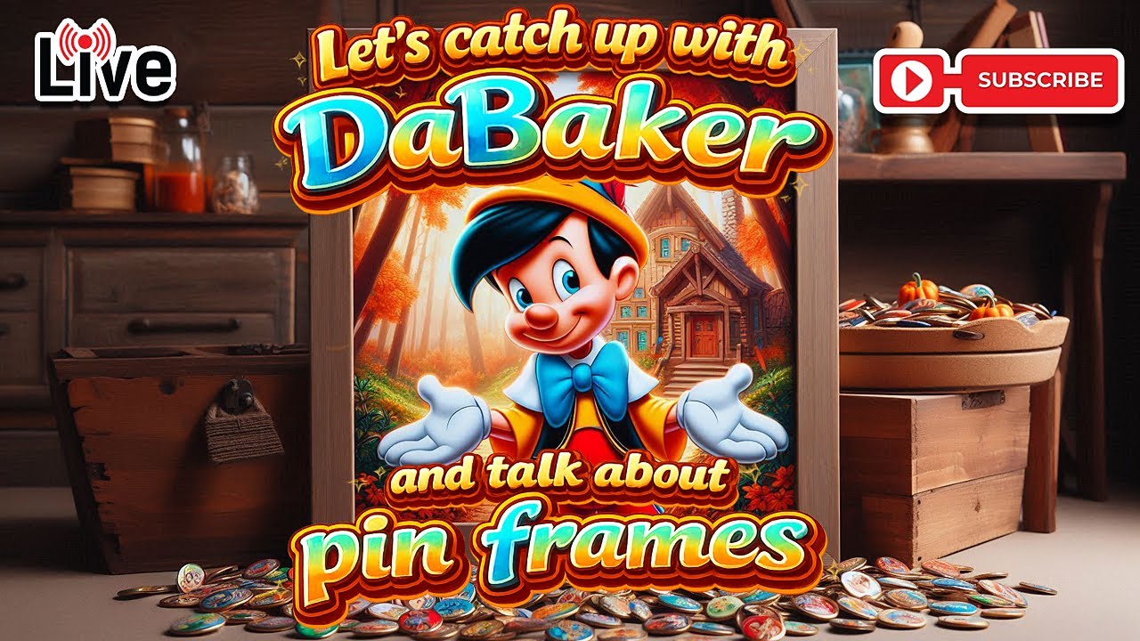🔴 LIVE Let's catch up and talk pins and Pin Frames.