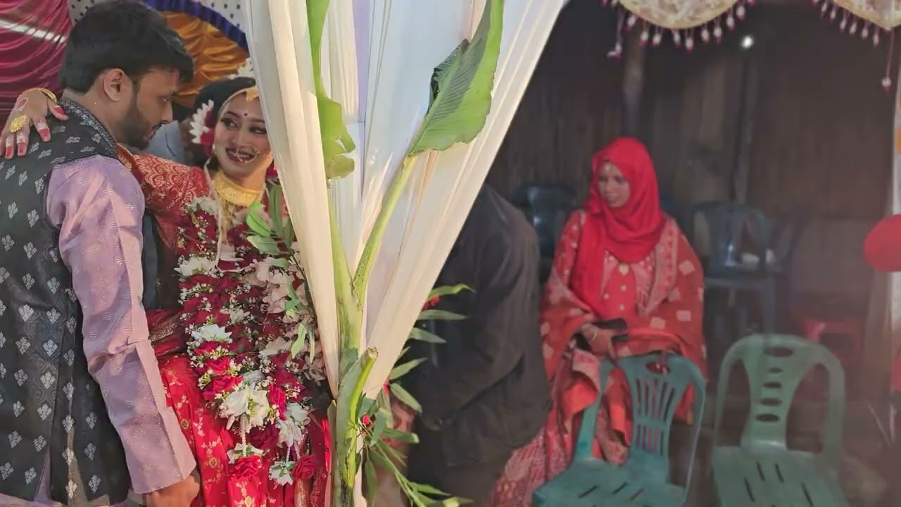 সংগীতা দিদির মালা বদল #foryou #wedding #vairalvideo #shortvideo #youtubeshorts 