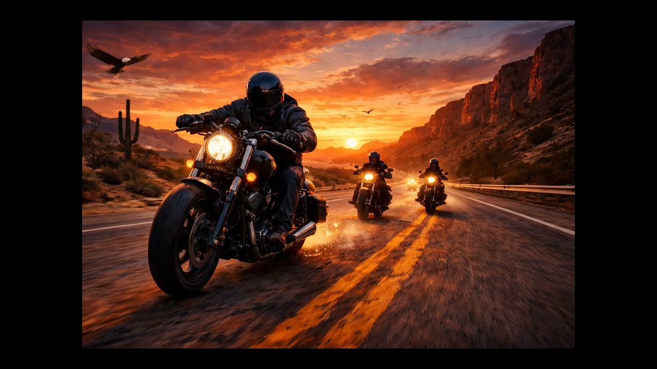 Engine Purring / Engines Roar / Enduro to the Summit / biker music