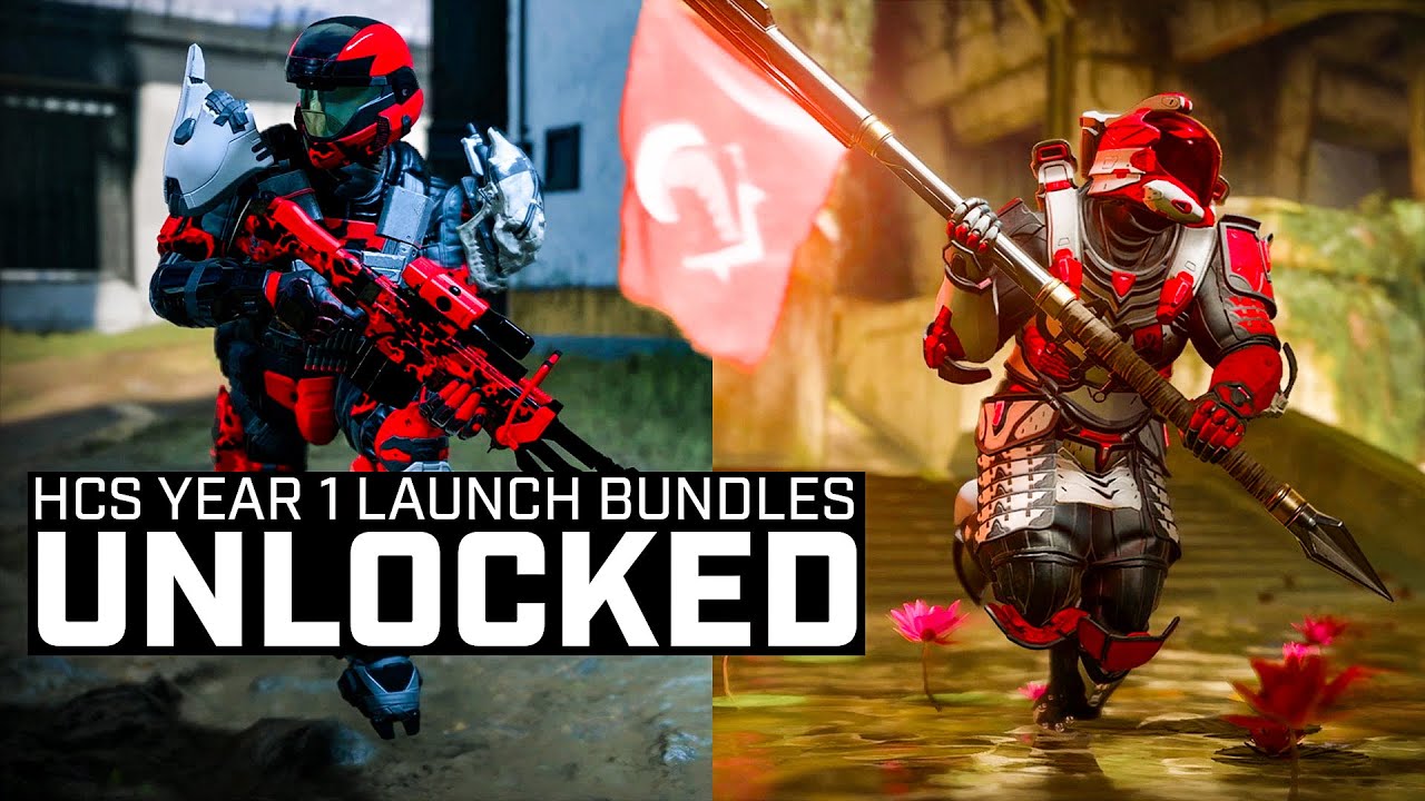 HCS Year 1 Launch Team Bundles UNLOCKED | Halo Infinite