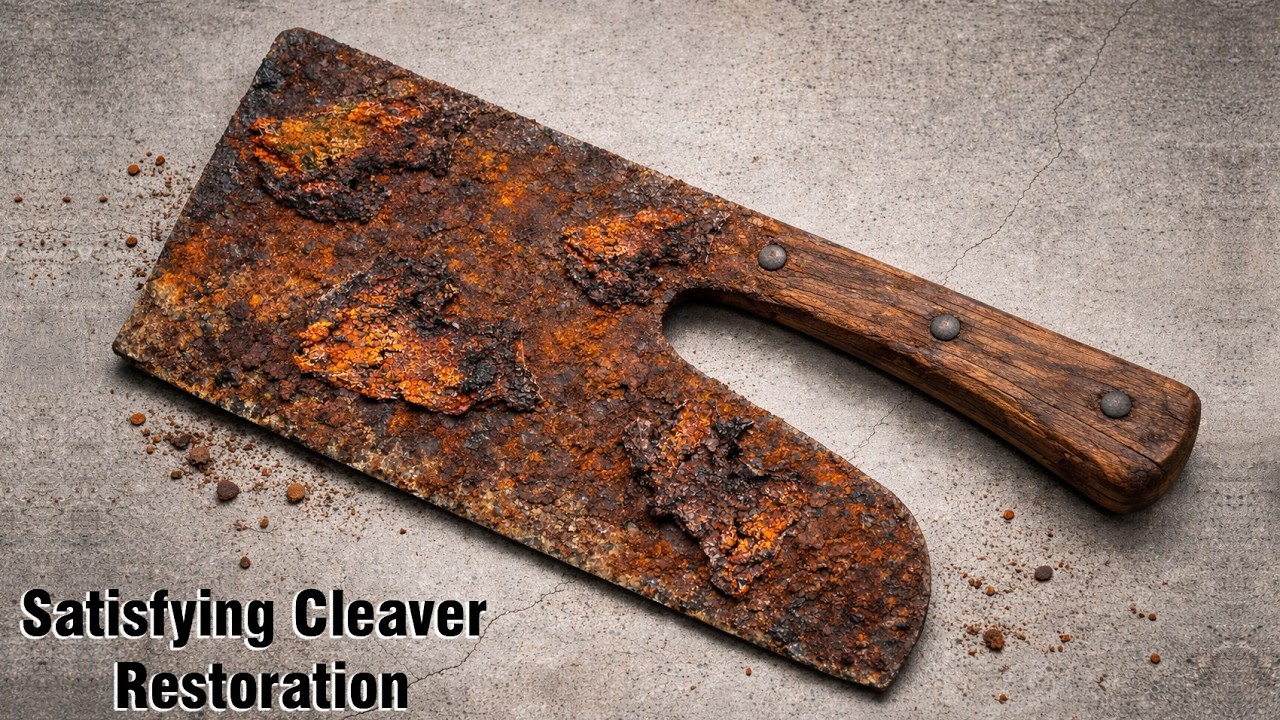 Look at This Cleaver After Restoration!