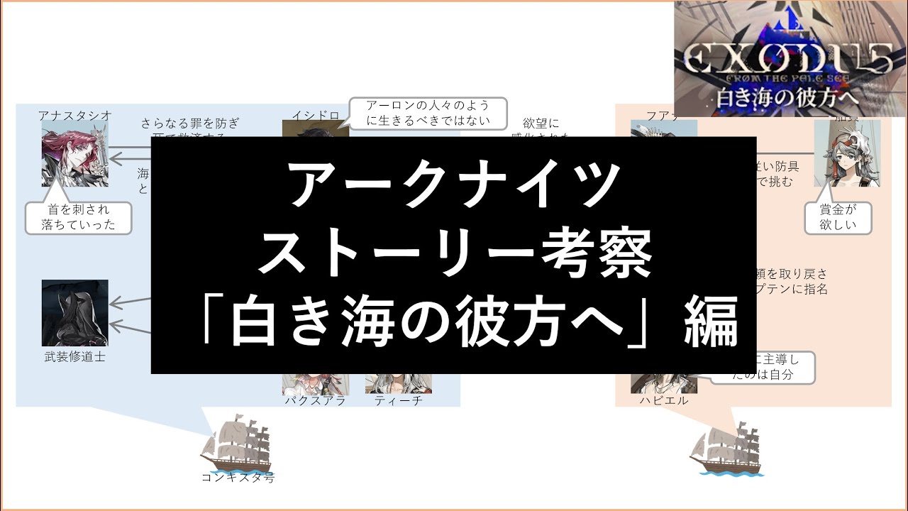 【アークナイツ】ストーリー考察 - 白き海の彼方へ 編【イベリアの海賊と錬金術・アウルスとソーンズ】