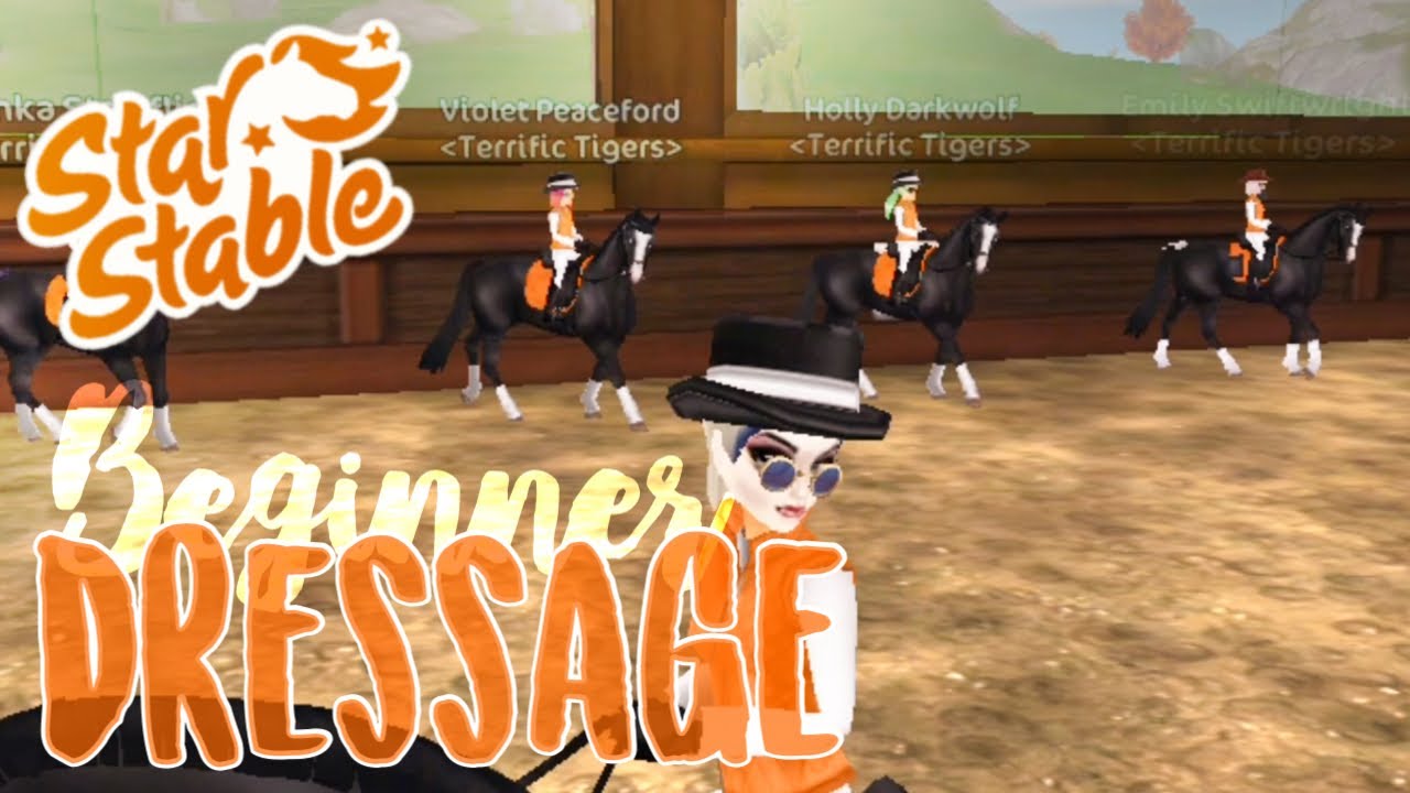 Beginner Dressage Moves Tutorial || Star Stable Online