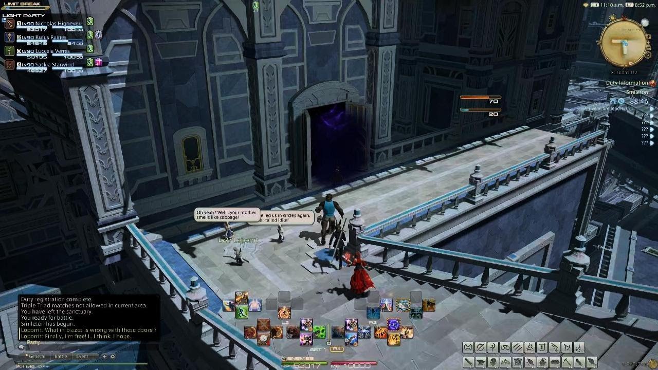 FFXIV: SMILETON MACHINIST POV