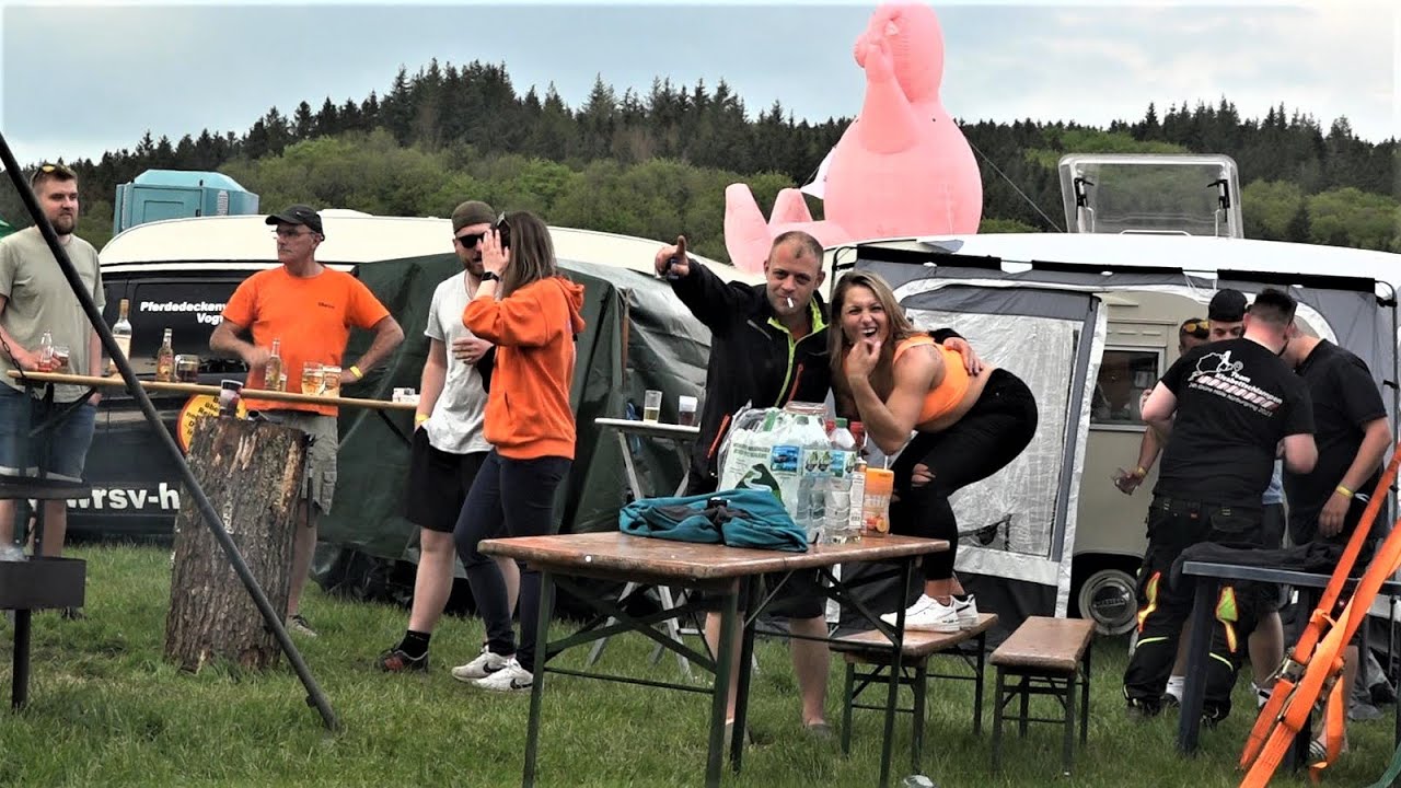 51. ADAC 24h Nürburgring- die ersten Fans am Brünnchen 14.05.2023