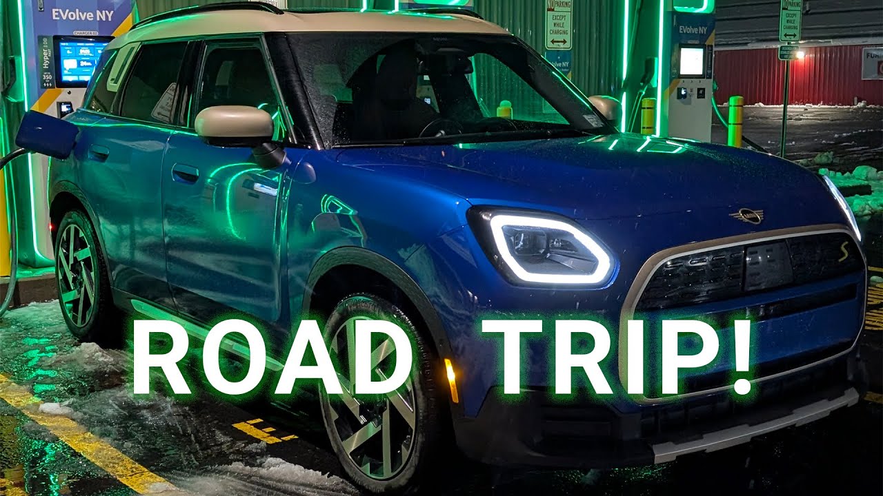 First Road trip with the MINI Countryman Electric