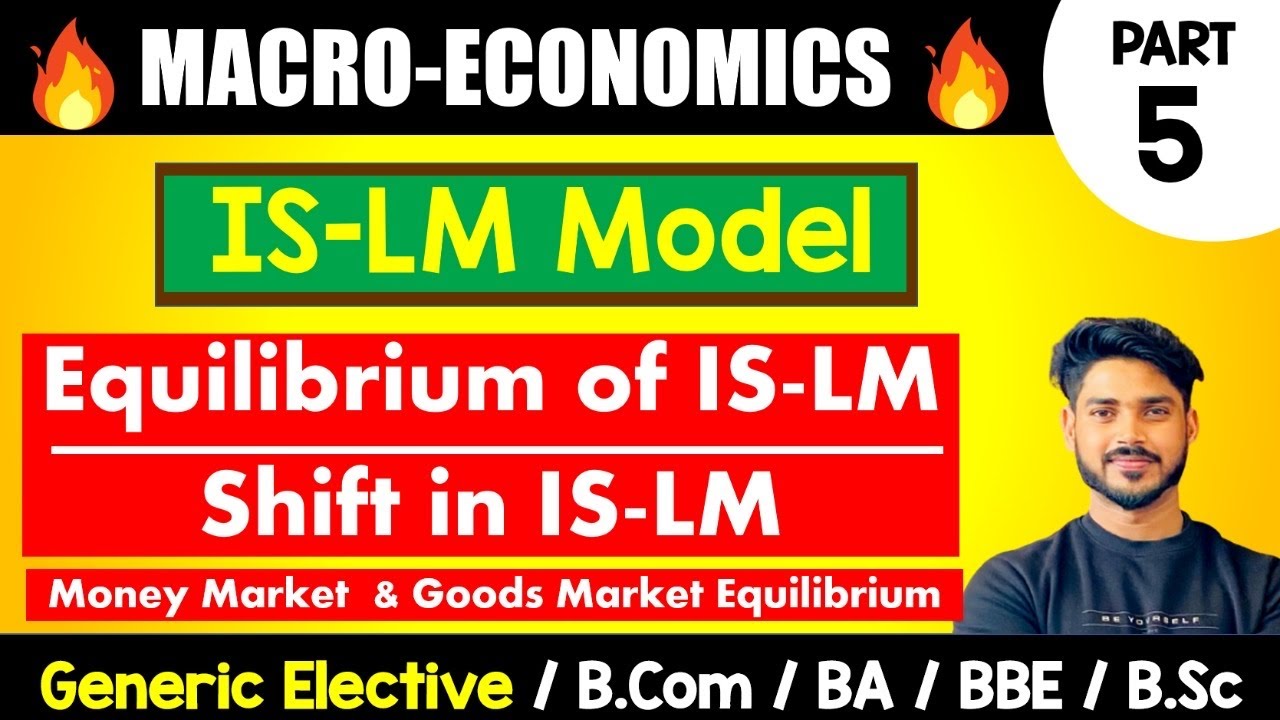 IS-LM equilibrium | shift in IS-LM Curve |Macroeconomics | GE, B.Com, BA, Bsc, DU, Sem-2