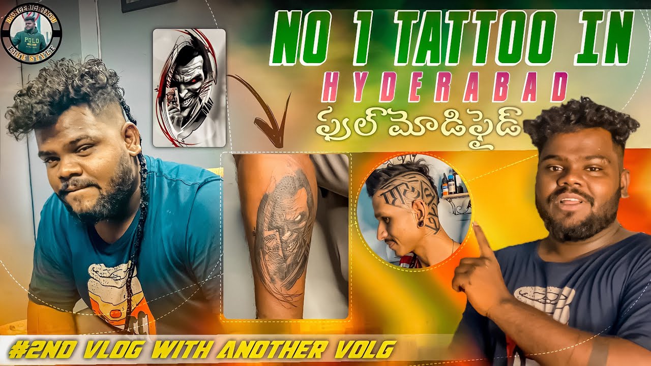 #2nd 🙀 Tattoo vlog❤️(ARTBUZZ)✍️ || DANCERCHINTU || #dancerchintu #teluguvlog #tattoo