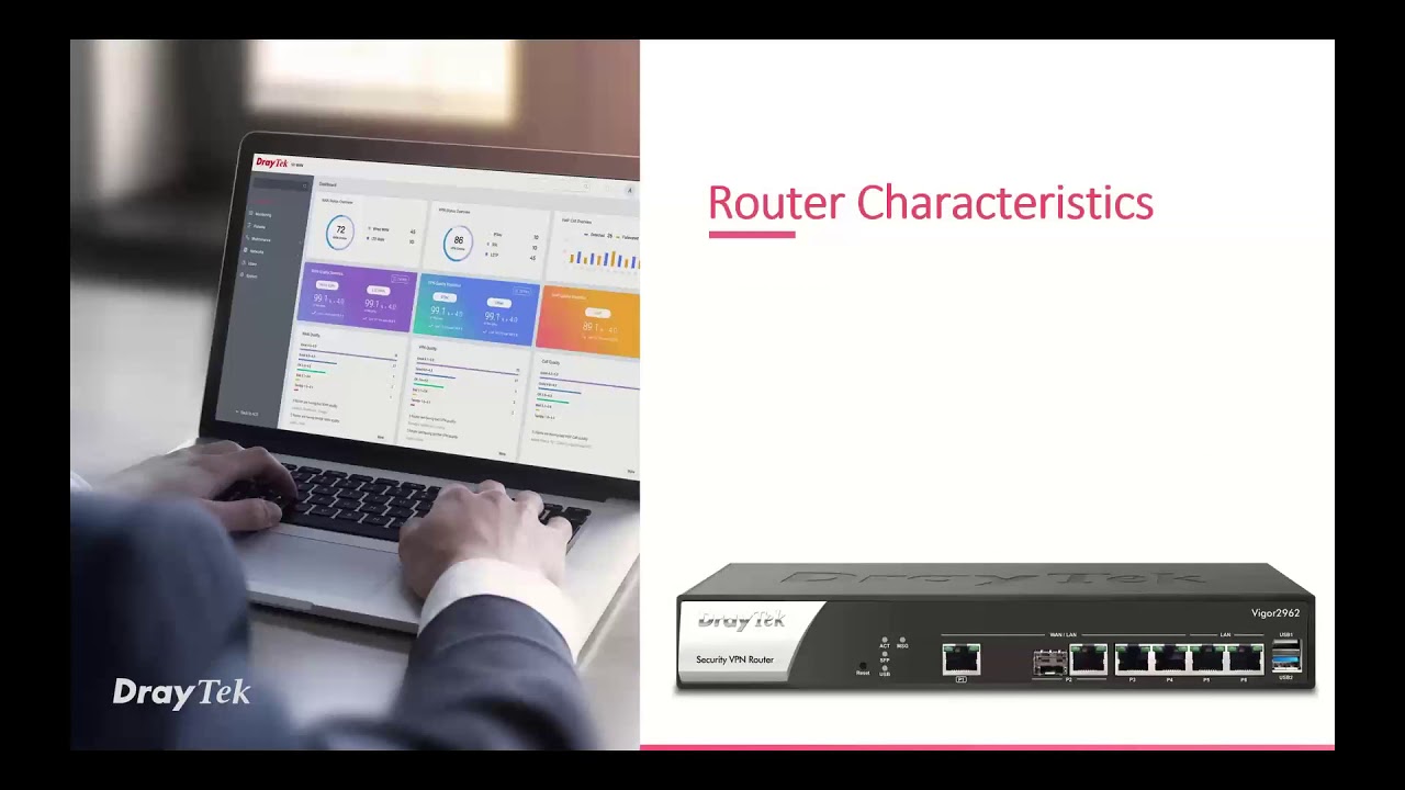 Vigor 2962 Product Briefing, New Business Class Router Solution