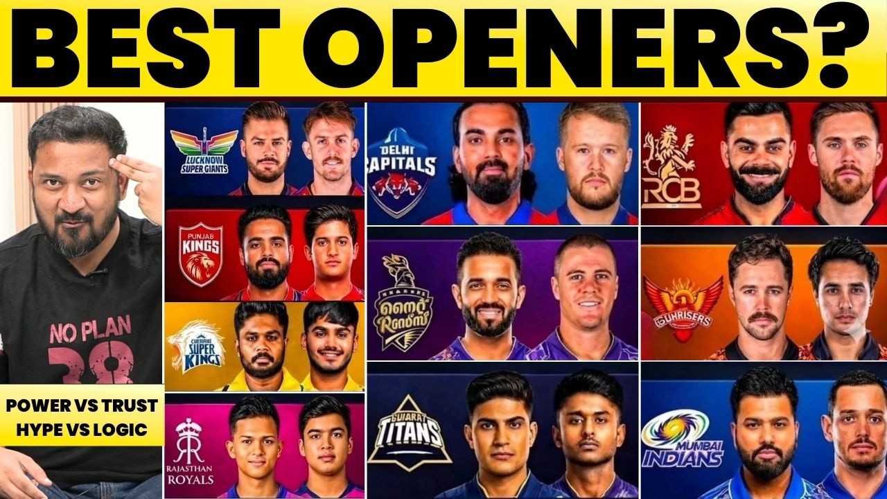 IPL 2026: Best Opening Pair? Logic vs Hawabazzi EXPOSED