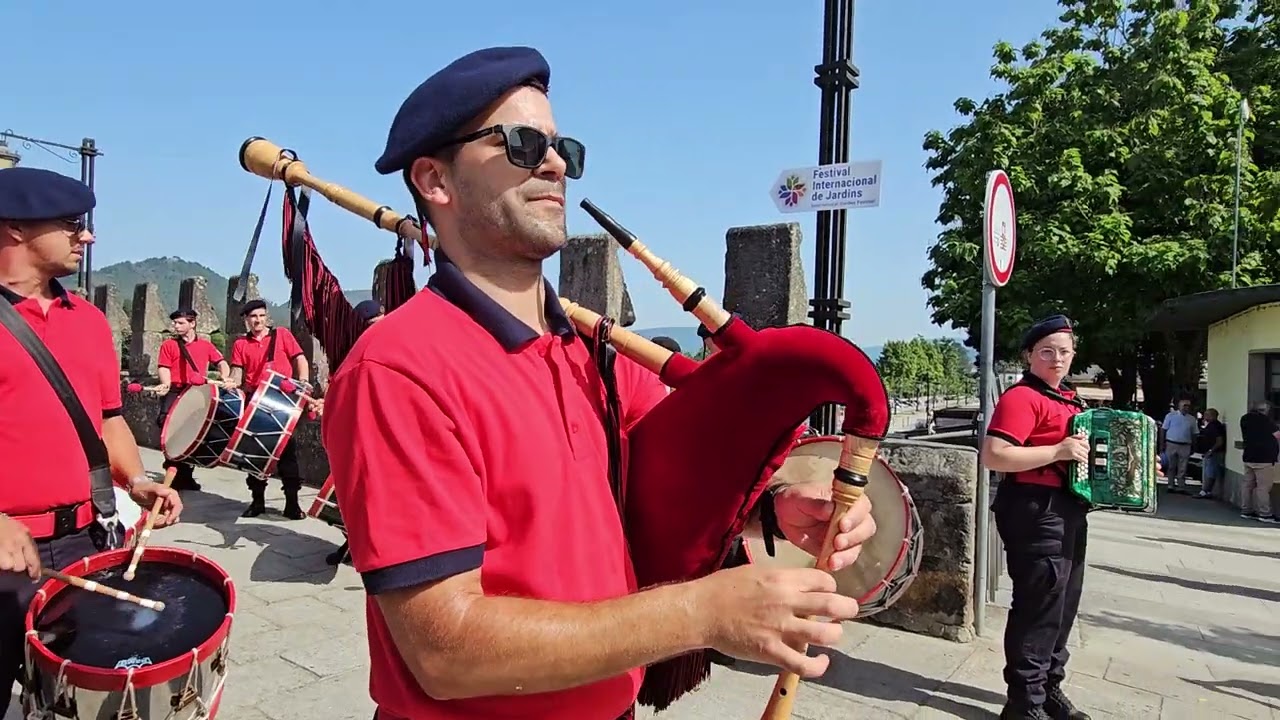GRUPO DE BOMBOS S. MARÇAL, A. HUMANITÁRIA DOS BOMBEIROS VOLUNTÁRIOS DE PONTE DE LIMA