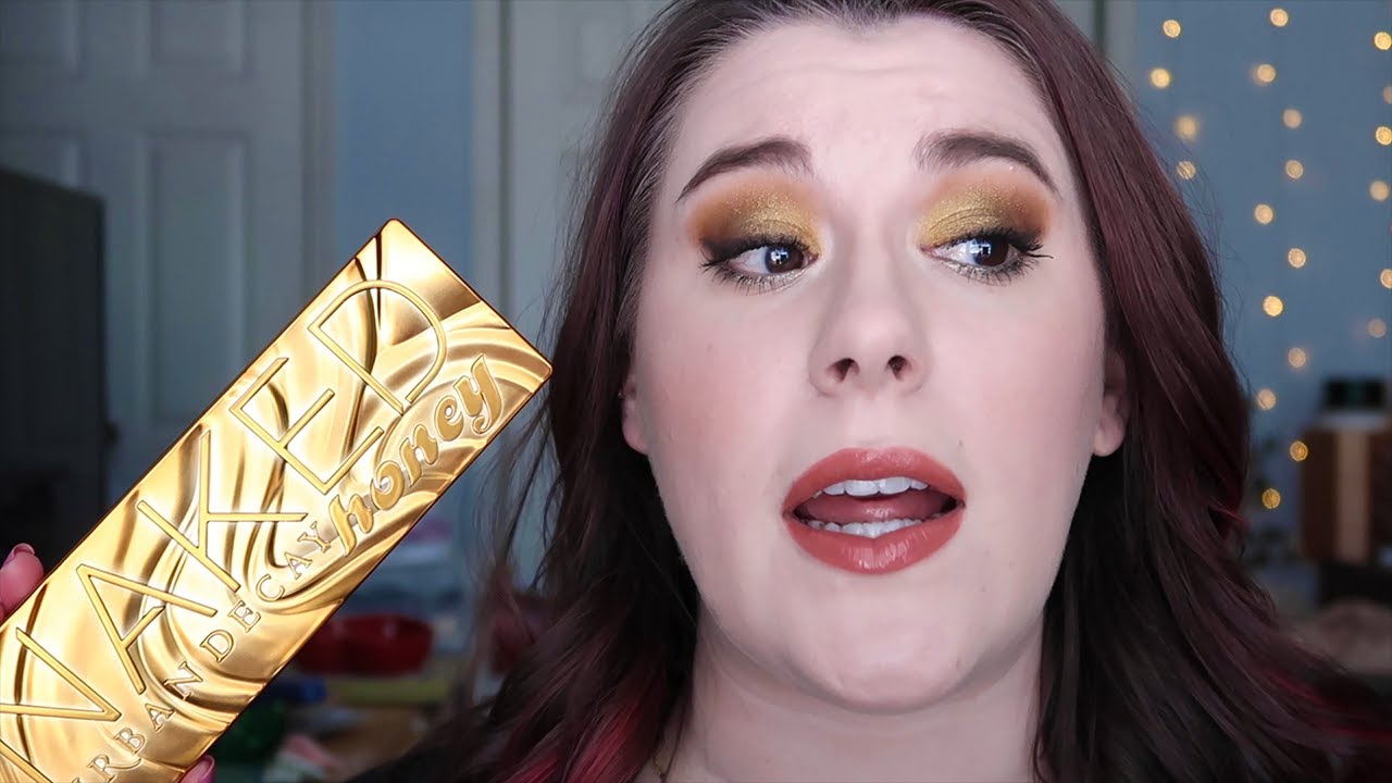 GRWM ~ Olive Green Smokey Eye Tutorial ft. Urban Decay Honey Palette