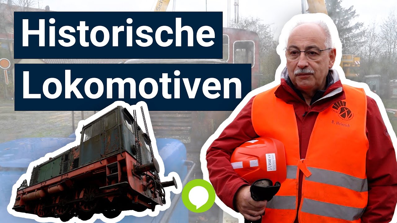 Historische Lokomotiven kehren nach Amberg zurück