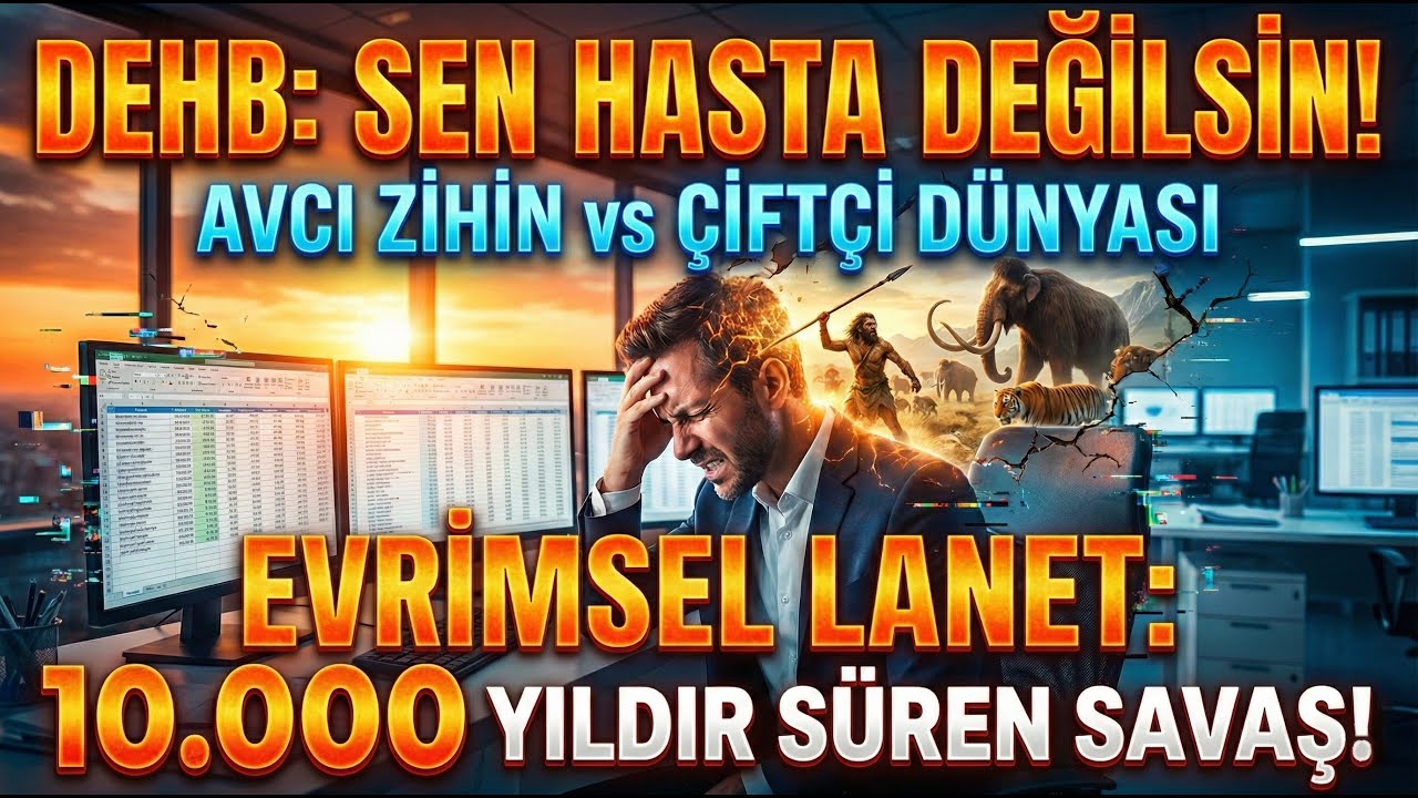 Dikkat Eksikliği ve Hiperaktivite 10.000 Yıllık Evrimsel Lanet (DEHB - ADHD)