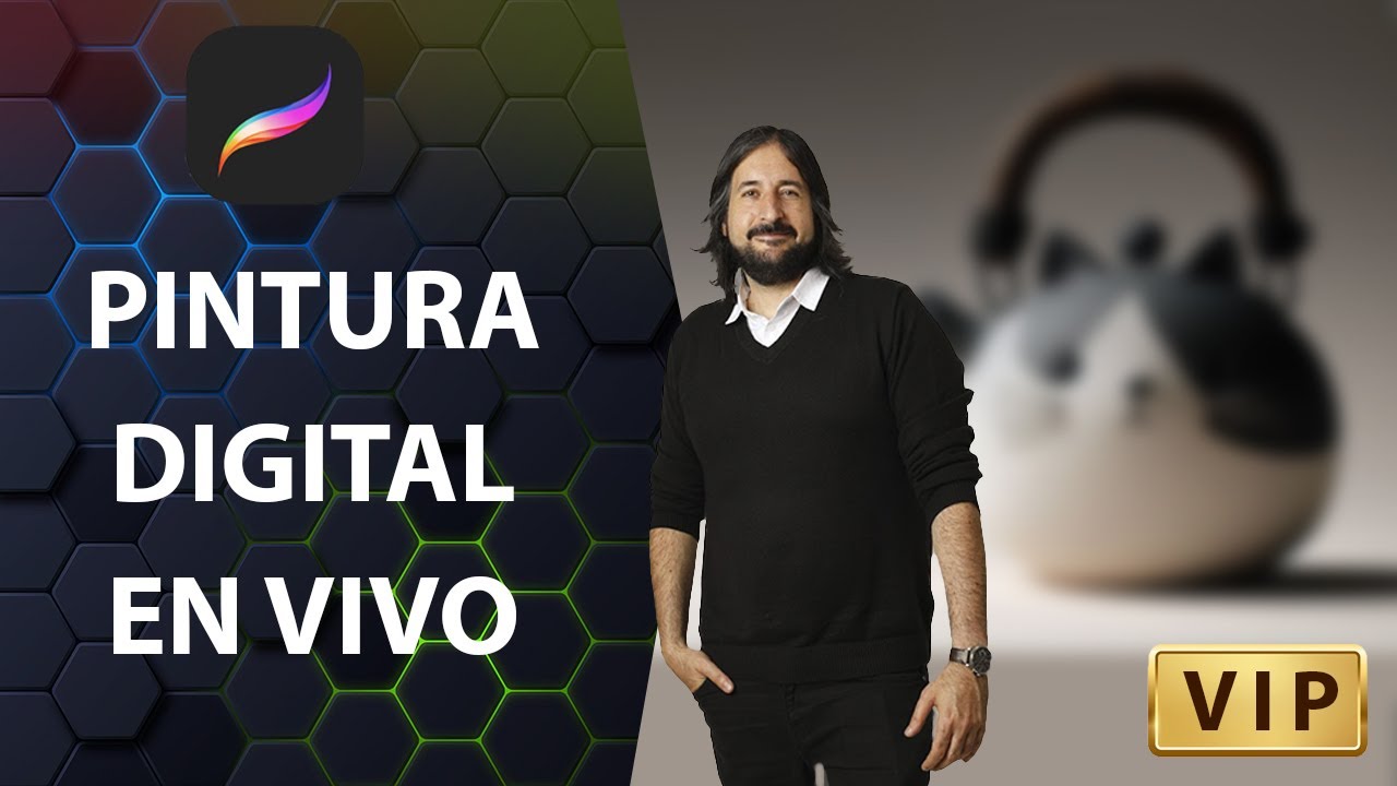 Pintura digital en directo VIP: pintamos una monada :)