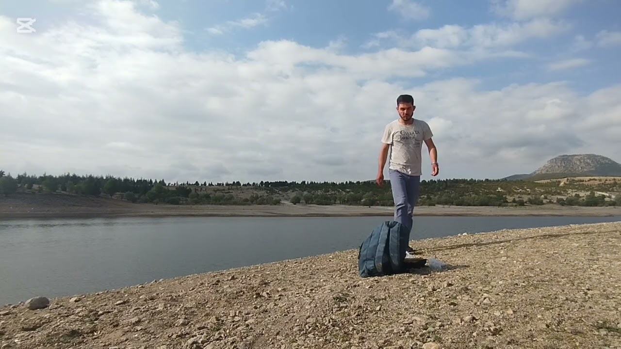 Afyon Bayat Gölü / Mis Gibi Göl Kenarında Günü Birlik Kamp Balık tutmaya gittik