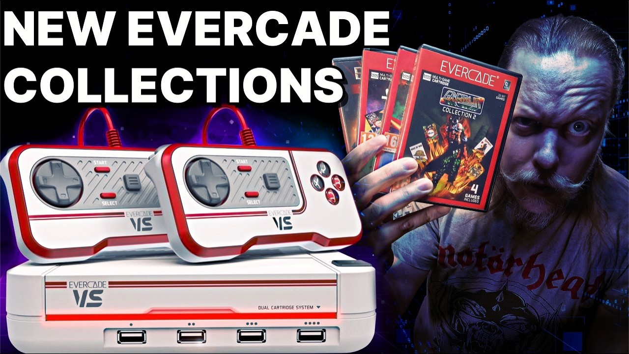 These Evercade Collections Are INSANE! 🎮 4 New CARTS for My Collection!