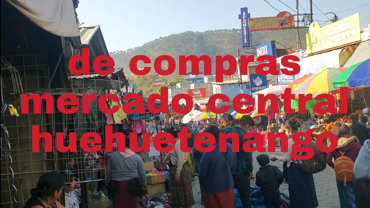 MIRA LO QUE ENCONTRE EN EL MERCADO CENTRAL HUEHUETENANGO