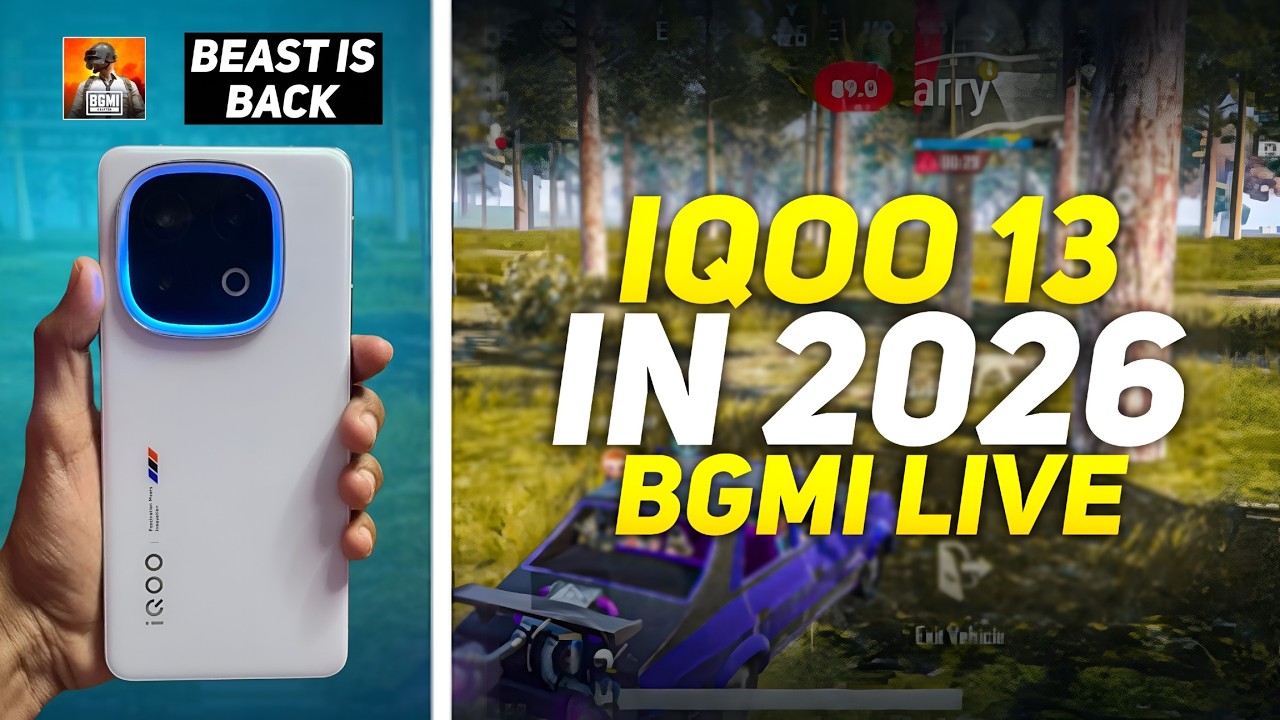 ULTIMATE GAMING BEAST IQOO 13 IS BACK ☠️ IQOO 13 BGMI 4.2 TEST 120 FPS GAMEPLAY | YRG GAMING