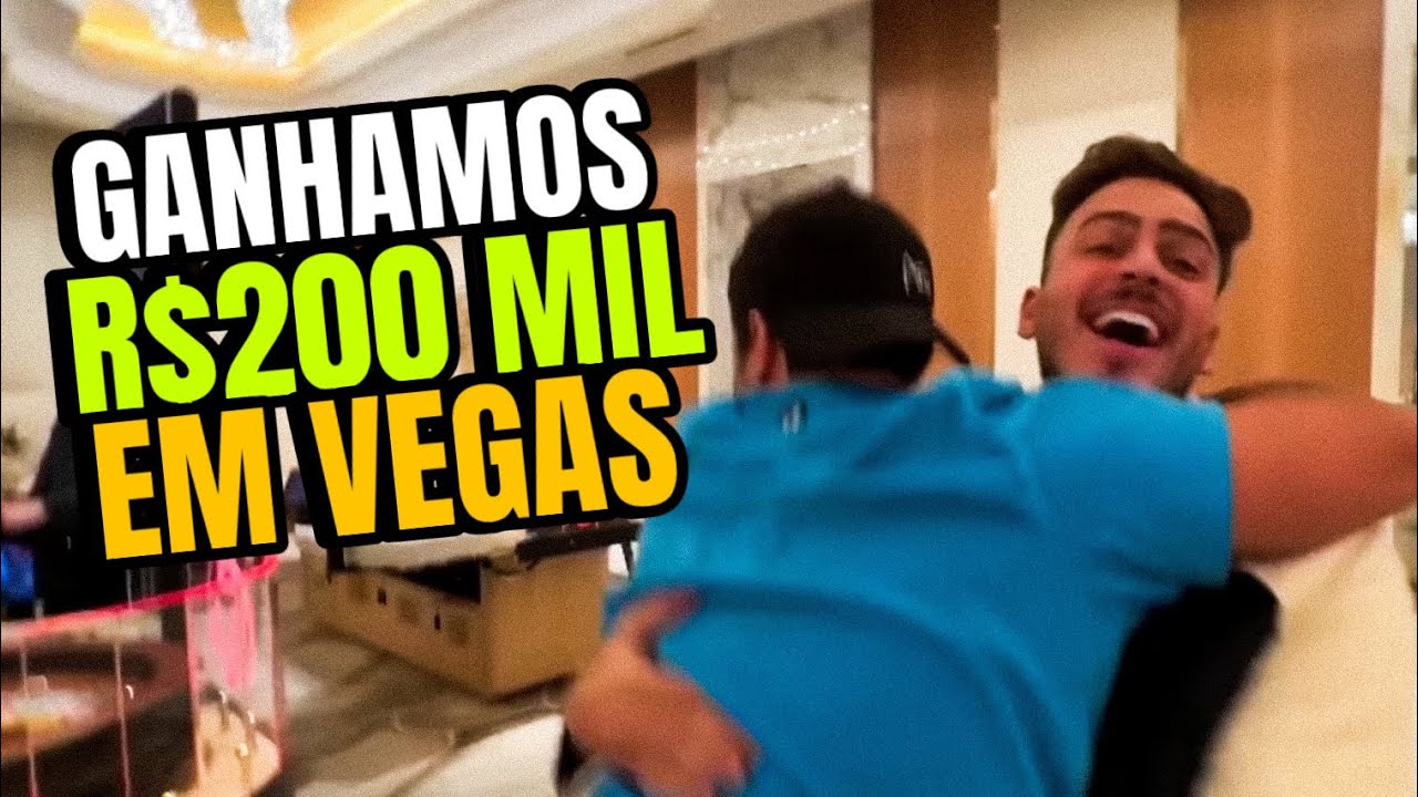 GANHAMOS MUITO DINHEIRO NA ROLETA EM LAS VEGAS - IRL JONVLOGS