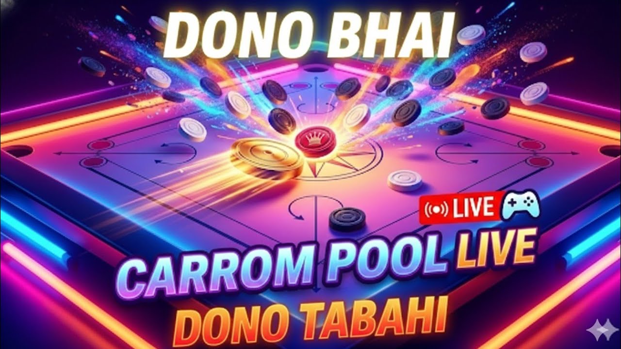 indrajit gaming  is liveCarrom Live Match Today 🎯 Powerful Trick Shots & Intense Battle