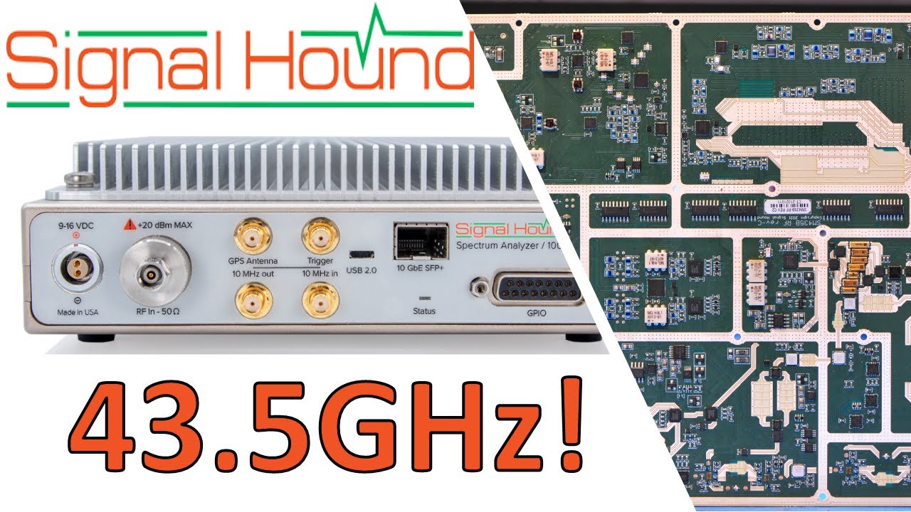 TSP #224 - Signal Hound SM435C 43.5GHz Real-Time Spectrum Analyzer Review, Teardown & Experiments