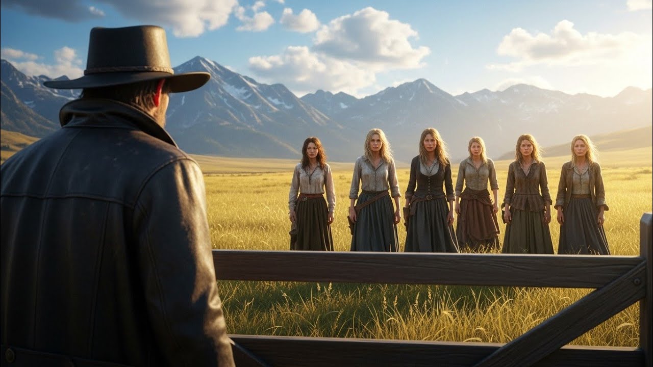 The Lonely Cowboy Who Sheltered Five Widows… and Found a Family