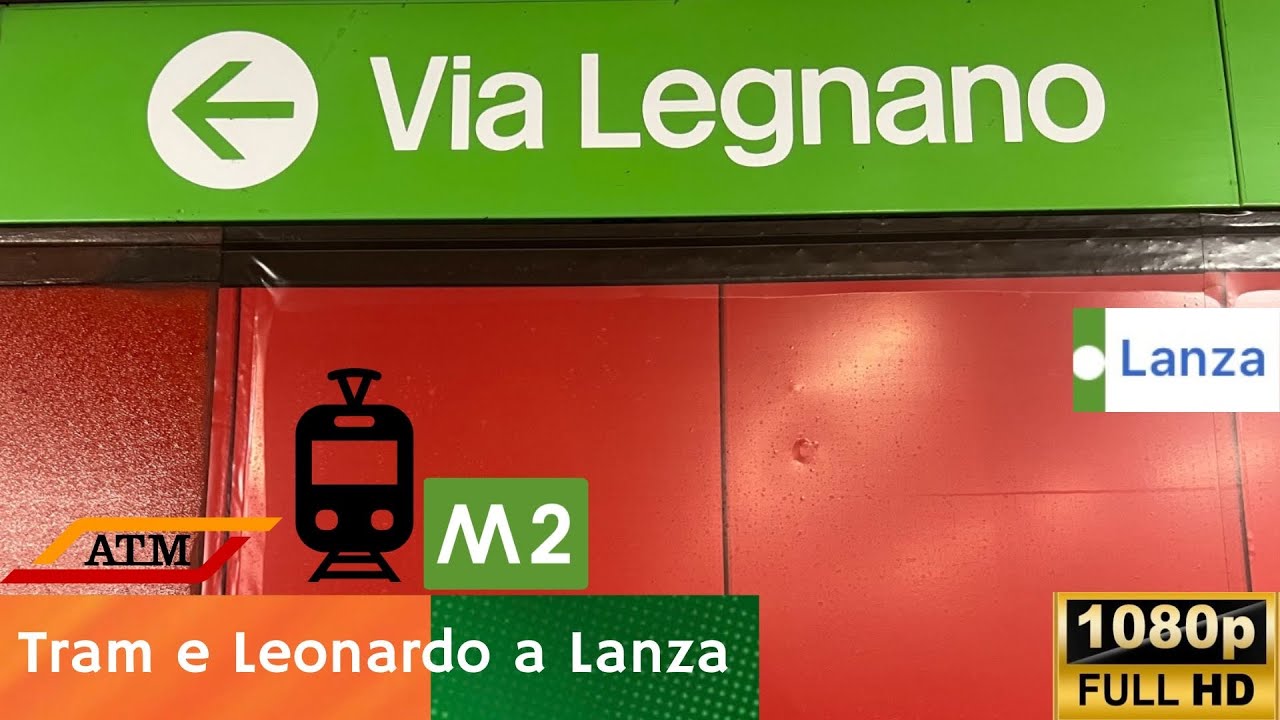 🚃🚇 Qualche TRAM a LANZA 🟢 M2 e ANNUNCIO di un LEONARDO in arrivo per COLOGNO NORD
