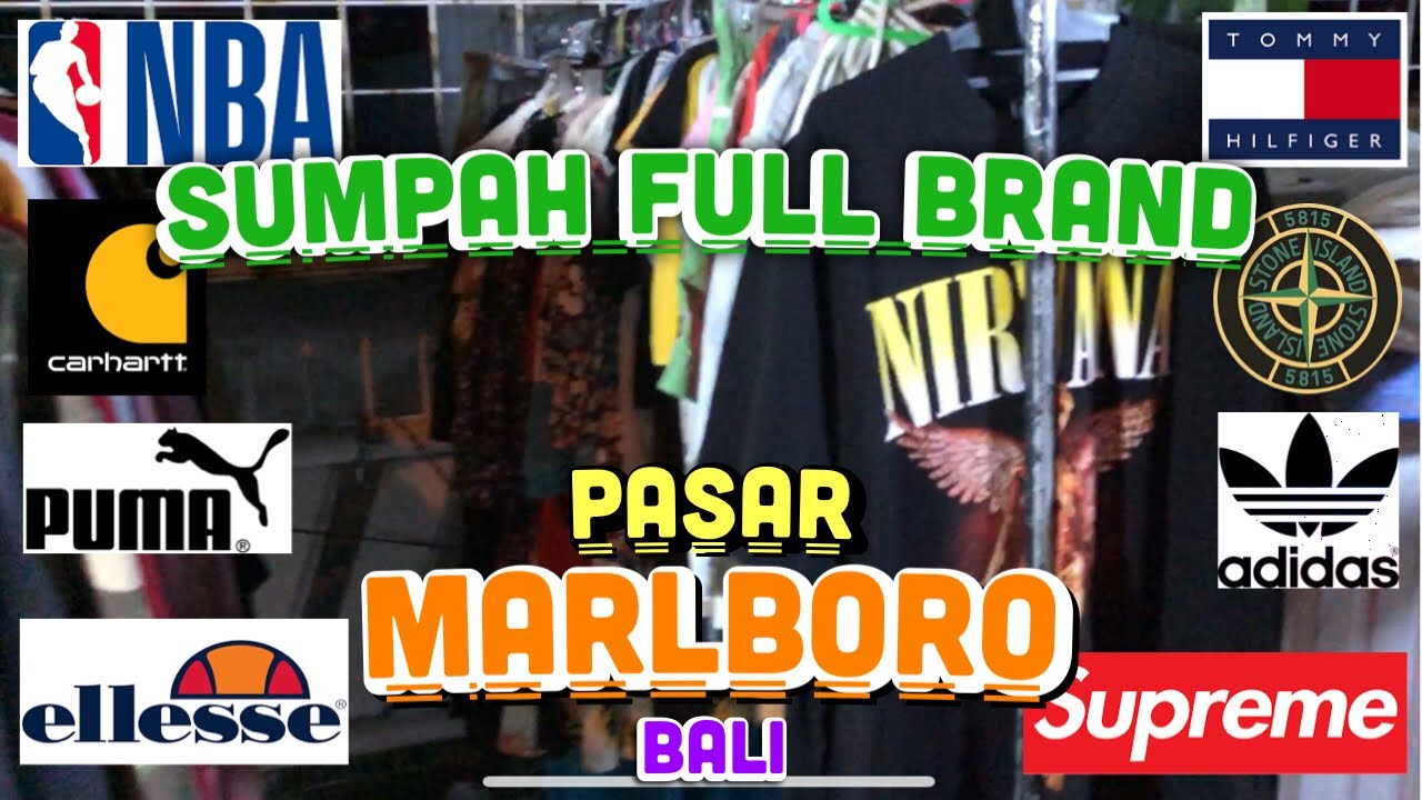 Pemburu Brand Harus Kesini‼️ | Thrifting Murah Di Pasar Marlboro | Full Jackpot 2024‼️