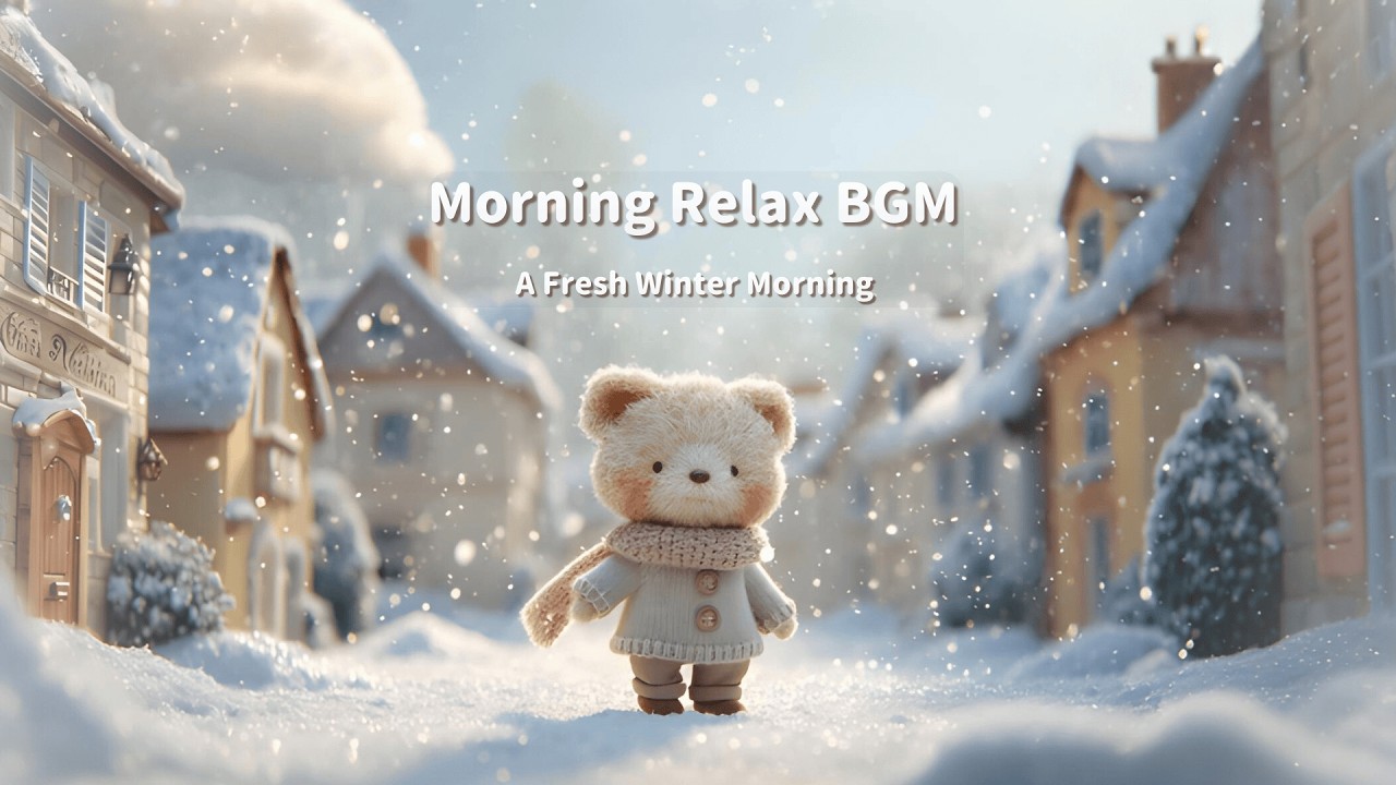 【朝のピアノBGM】やさしく整う、さわやかな冬の朝｜Morning Piano BGM